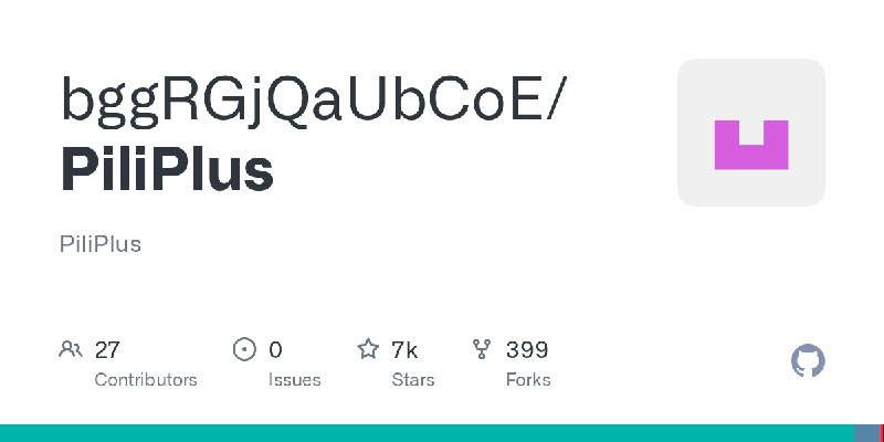 GitHub - bggRGjQaUbCoE/PiliPlus at 1.1.3.37-fix2